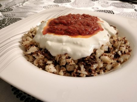 Karnabahar Kavurması Yoğurtlu