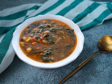 Mısır Unlu Ispanak Çorbası