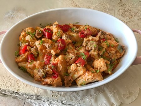 Etli Karnabahar Oturtması