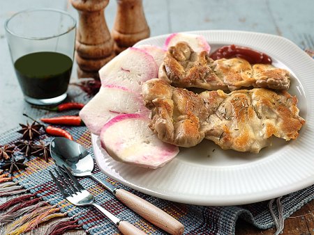 Sarımsaklı Izgara Tavuk