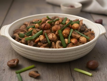 Kestaneli Mantar Kavurma