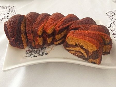 Bal Kabaklı Kakaolu Kek