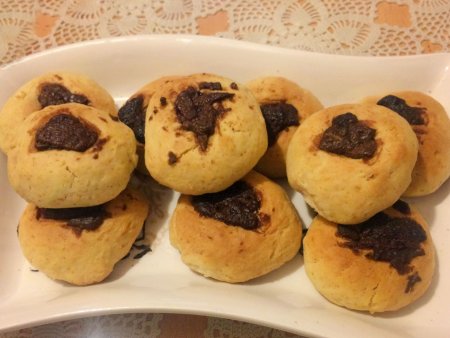 Bitter Çikolatalı Kurabiye