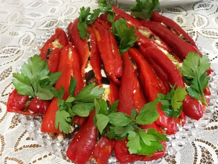 Dolgulu Kırmızı Kapya Biber