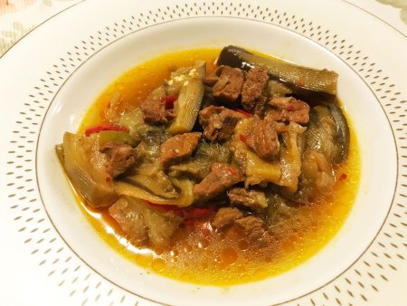  Etli Patlıcan Yemeği