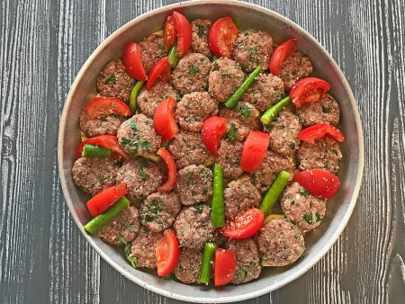 Fırında Köfte Patates