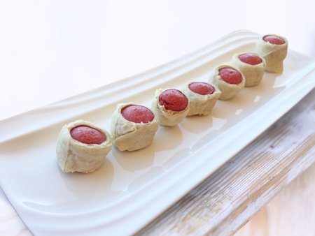 Fırında Yufkalı Sosis