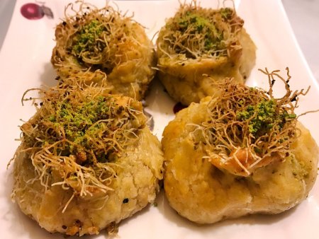 Fıstık Kadayıflı Şekerpare