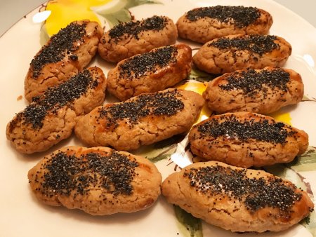 Haşhaşlı Tuzlu Kurabiye