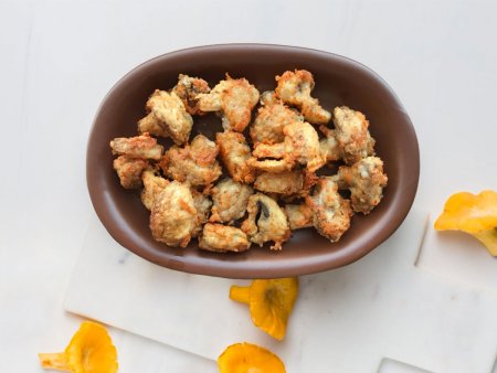 Kaşarlı Mantar Kızartması