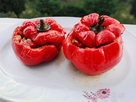 Kırmızı Biber Dolması