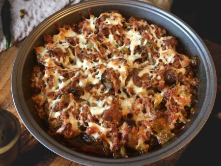 Kıymalı Kaşarlı Patlıcan