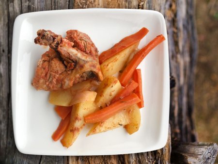 Limonlu Sebzeli Fırın Tavuk