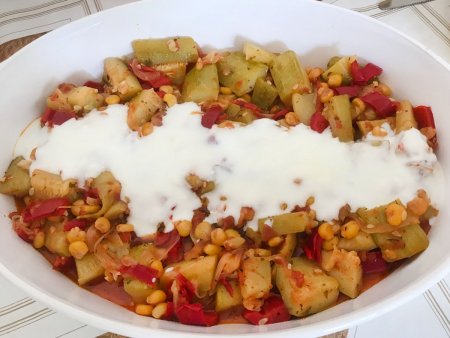 Mısırlı Kabak Yemeği