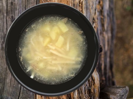 Patatesli Et Suyu Çorbası