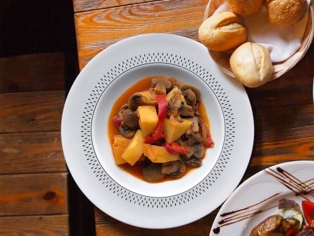 Patatesli Mantar Yemeği