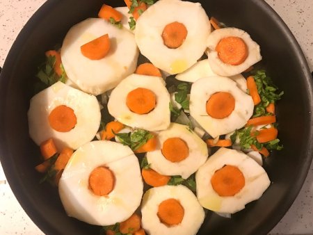 Portakallı Düğme Kereviz