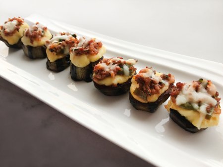 Püreli Patlıcan Oturtma