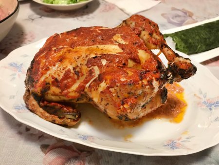 Salçalı Bütün Tavuk