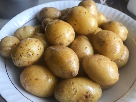 Sarımsaklı Patates