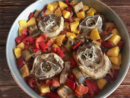 Sebzeli Gerdan Yemeği