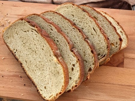 Zeytinyağlı Tam Buğday Ekmeği