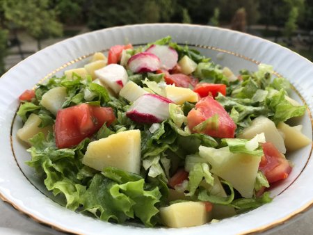 Turplu Patates Salatası