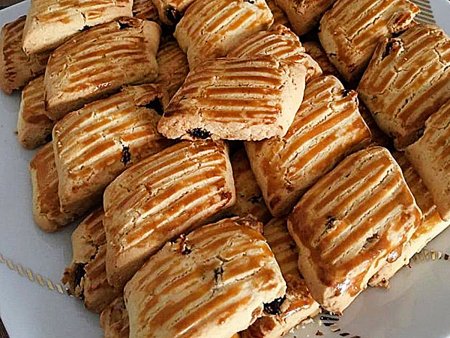 Üzümlü Pastane Kurabiyesi