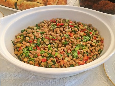 Yeşil Mercimek Salatası