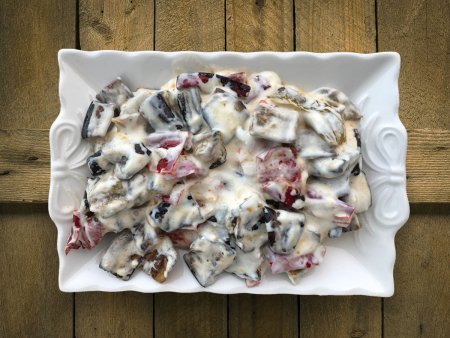 Yoğurtlu Fırında Kızartma